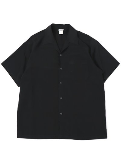 画像1: CALTOP DRESS CAMP SHIRT BLACK