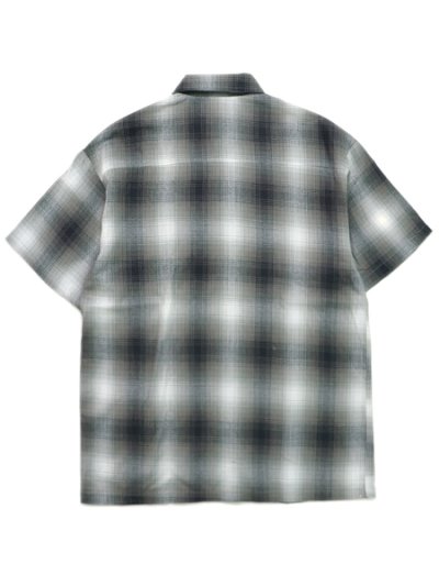 画像2: CALTOP FL PLAID S/S SHIRT GREY/WHITE