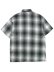 画像2: CALTOP FL PLAID S/S SHIRT GREY/WHITE (2)