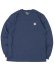 画像1: 【SALE】CARHARTT L/S WORKWEAR POCKET TEE-DARK COBALT BLUE (1)