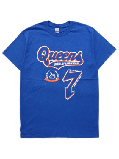 画像1: 【MEGA SALE】SOHK QUEENS 7 25TH TEE ROYAL/ORANGE