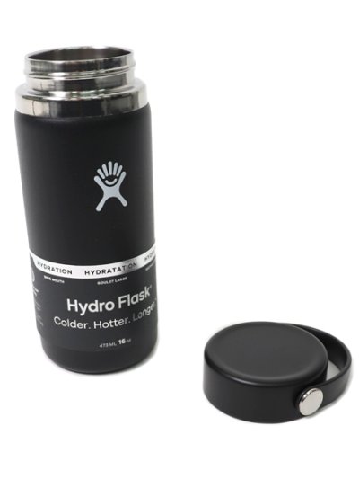 画像3: Hydro Flask HYDRATION 16 OZ WIDE MOUTH-BLACK