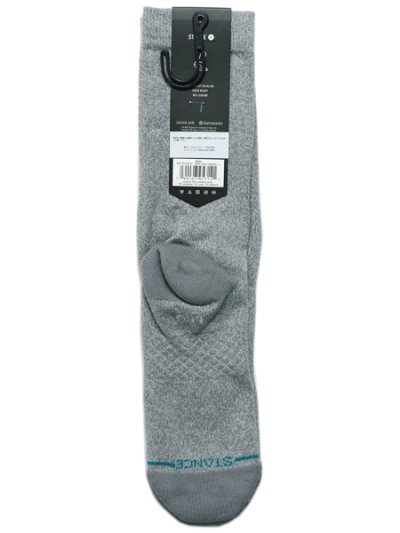 画像2: STANCE ICON SOCKS GREY HEATHER