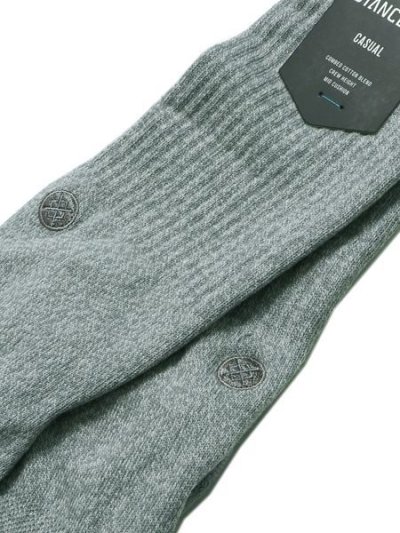 画像3: STANCE ICON SOCKS GREY HEATHER
