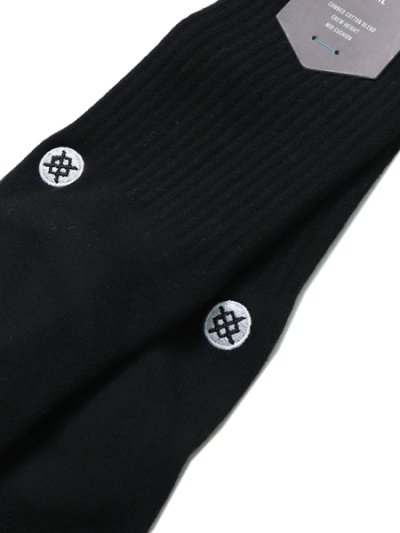 画像3: STANCE ICON+ SOCKS BLACK/WHITE