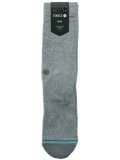 STANCE ICON SOCKS GREY HEATHER
