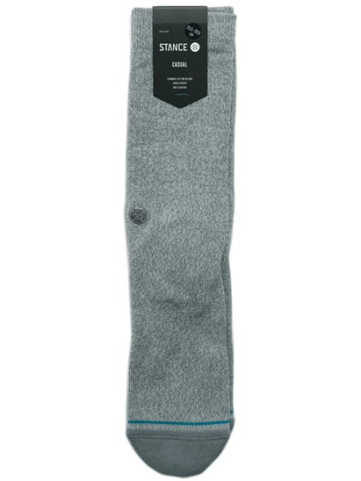 画像1: STANCE ICON+ SOCKS GREY HEATHER