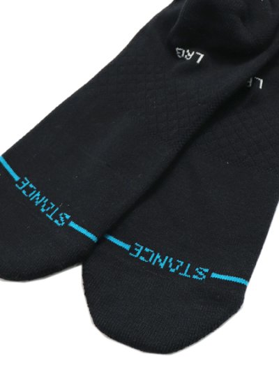 画像5: STANCE ICON SOCKS BLACK/WHITE