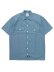 画像1: DICKIES RELAXED FIT S/S CHAMBRAY SHIRT-BLUE (1)