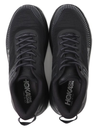 画像5: 【送料無料】HOKA ONE ONE BONDI 7 BLACK/BLACK