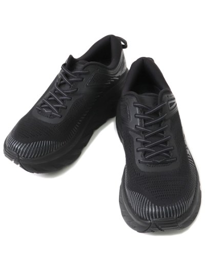 画像4: 【送料無料】HOKA ONE ONE BONDI 7 BLACK/BLACK