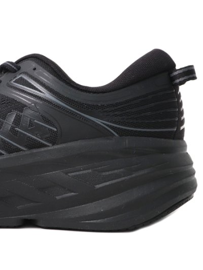 画像7: 【送料無料】HOKA ONE ONE BONDI 7 BLACK/BLACK