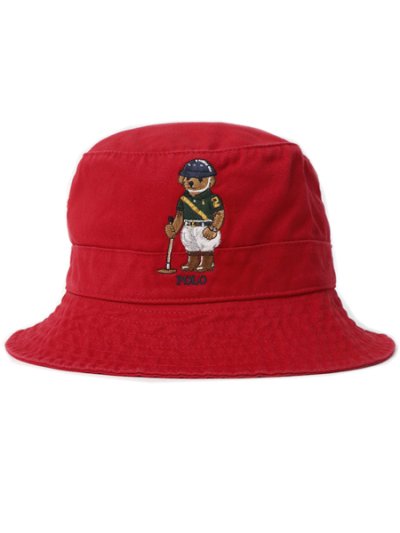 画像2: 【送料無料】POLO RALPH LAUREN POLO PLAYER BEAR BUCKET HAT