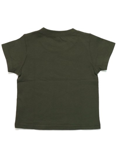 画像2: 【KIDS】FIVE STAR BABY TEE-ARMY/BLACK