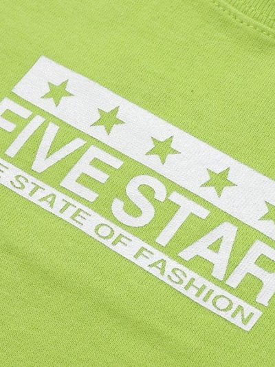 画像6: 【KIDS】FIVE STAR BABY TEE-LIGHT GREEN/WHITE