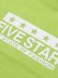 画像6: 【KIDS】FIVE STAR BABY TEE-LIGHT GREEN/WHITE