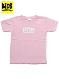 【KIDS】FIVE STAR KIDS TEE-LIGHT PINK/WHITE