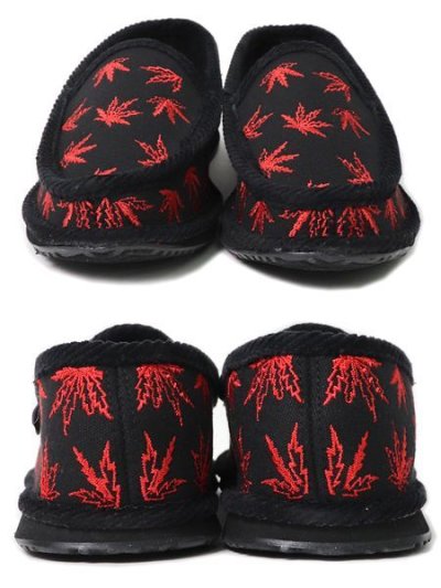 画像4: TROOPER AMERICA HOUSE SLIPPERS EMB LEAF BLACK/RED