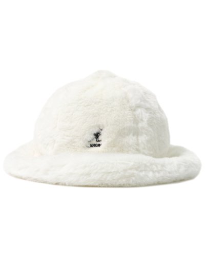 画像1: 【SALE】KANGOL FAUX FUR CASUAL-CREAM