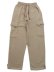 画像1: PRO CLUB HW FLEECE CARGO PANTS (1)