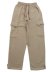 画像1: PRO CLUB HW FLEECE CARGO PANTS (1)