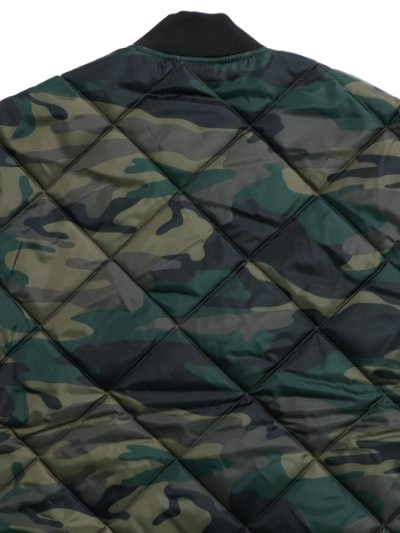 画像4: 【送料無料】DICKIES DIAMOND QUILTED JACKET-HUNTER GREEN CAMO