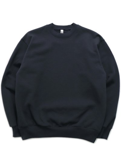 画像1: 【送料無料】LOS ANGELES APPAREL 14oz HEAVY FLEECE PULLOVER CREW-NAVY