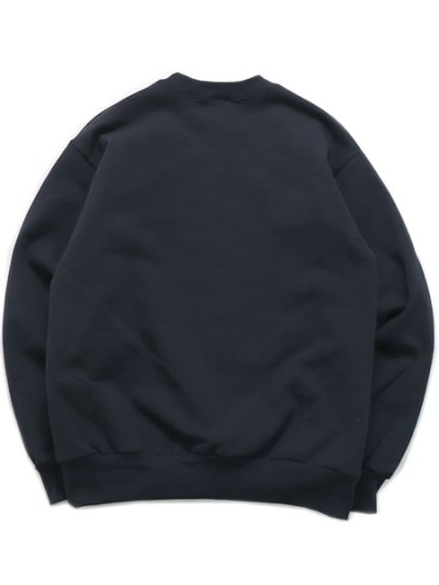 画像2: 【送料無料】LOS ANGELES APPAREL 14oz HEAVY FLEECE PULLOVER CREW-NAVY