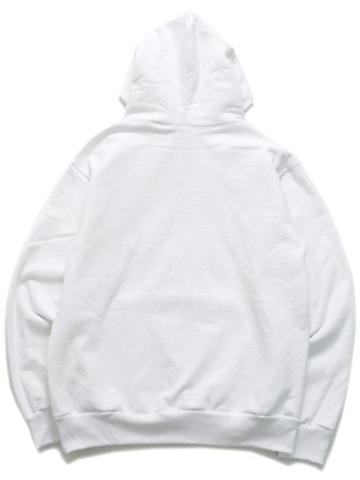 画像2: 【送料無料】LOS ANGELES APPAREL 14oz HEAVY FLEECE HOODED PULLOVER-WHITE