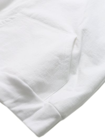 画像6: 【送料無料】LOS ANGELES APPAREL 14oz HEAVY FLEECE HOODED PULLOVER-WHITE