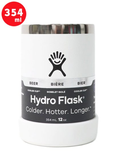 画像1: Hydro Flask BEER & SPIRITS 12 OZ COOLER CUP-WHITE