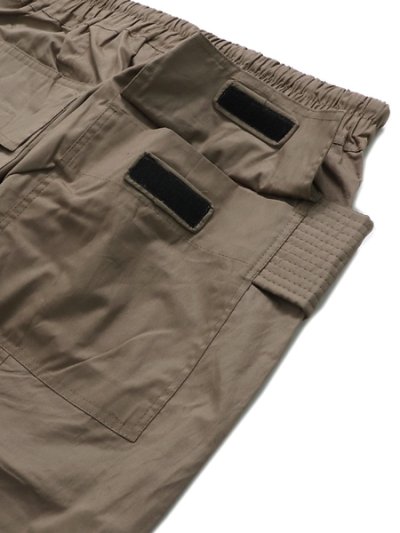 画像8: 【SALE】mnml DROP CROTCH CARGO PANTS STONE