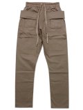 【送料無料】mnml DROP CROTCH CARGO PANTS STONE