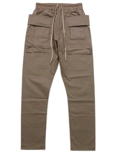 画像1: 【送料無料】mnml DROP CROTCH CARGO PANTS STONE