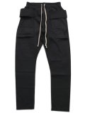 【送料無料】mnml DROP CROTCH CARGO PANTS