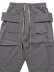 画像4: 【送料無料】mnml DROP CROTCH CARGO PANTS C.GREY