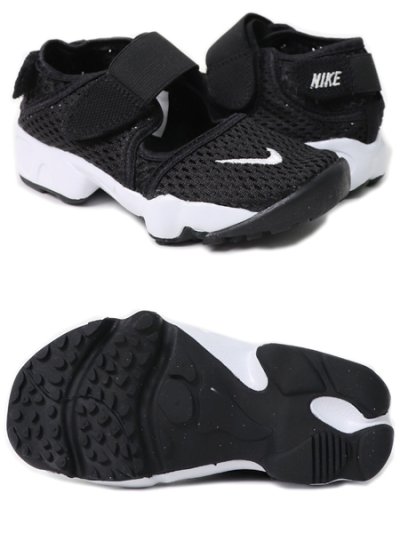 画像2: 【KIDS】NIKE RIFT GS/PS BLACK/WHITE