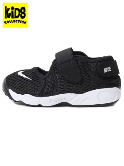 画像1: 【KIDS】NIKE LITTLE RIFT TD BLACK/WHITE