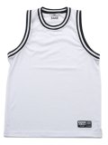 PRO CLUB CLASSIC BASKETBALL JERSEY WHITE/BLACK