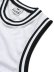 画像6: PRO CLUB CLASSIC BASKETBALL JERSEY WHITE/BLACK