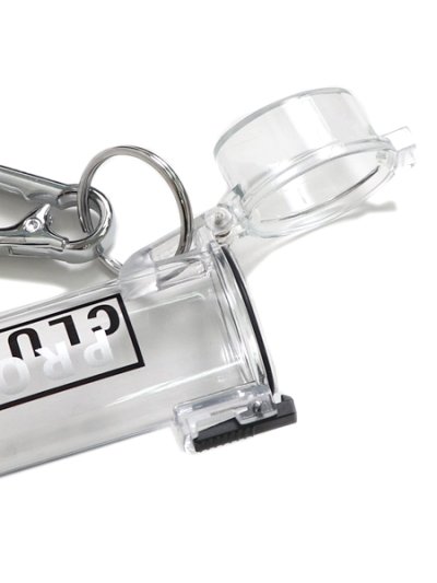 画像3: PRO CLUB LIGHTER CASE KEYCHAIN CLEAR/BLACK