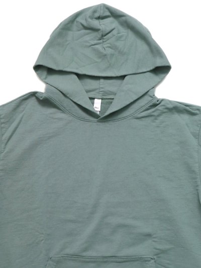 画像3: 【SALE】LOS ANGELES APPAREL 9oz GARMENT DYED F.TERRY HOODIE-ATLC GRN