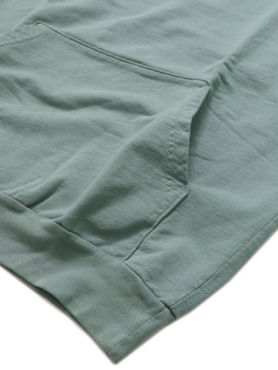画像5: 【SALE】LOS ANGELES APPAREL 9oz GARMENT DYED F.TERRY HOODIE-ATLC GRN