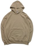 【送料無料】LOS ANGELES APPAREL 9oz GARMENT DYED F.TERRY HOODIE-SAND