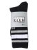 画像1: PRO CLUB STRIPE CREW SOCK BLACK/WHITE/GREY (1)