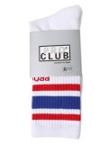 PRO CLUB STRIPE CREW SOCK WHITE/ROYAL/RED