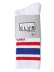 画像1: PRO CLUB STRIPE CREW SOCK WHITE/ROYAL/RED (1)