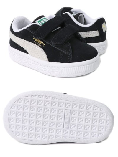 画像2: 【KIDS】PUMA SUEDE CLASSIC XXI V INFANT PBK/PWH