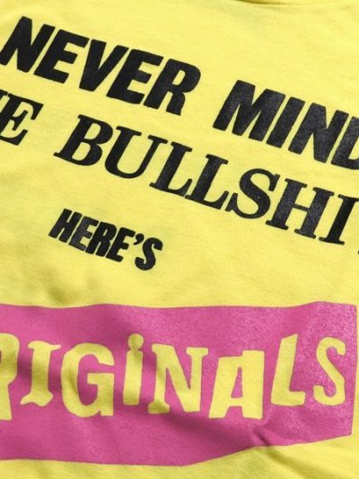 画像6: 【MEGA SALE】THE ORIGINALS NEVER MIND BULLSHIT TEE