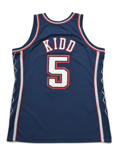 画像2: 【送料無料】MITCHELL & NESS AUTHENTIC JERSEY NETS 06-07 #5 J.KIDD